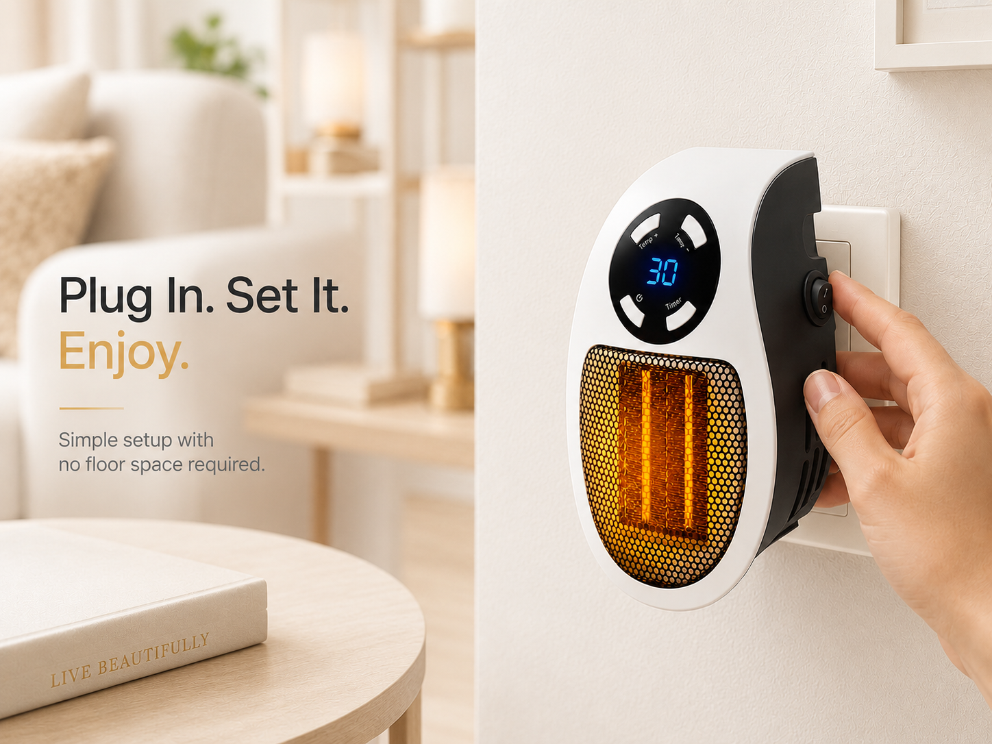 Built-in thermostat control system